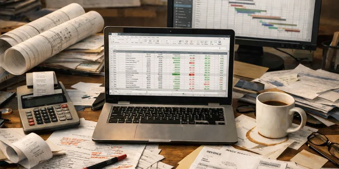 Construction management chaos? Streamline with integrated construction management software.