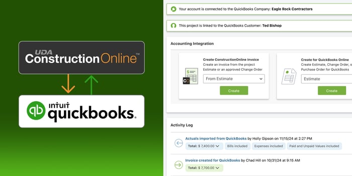 ConstructionOnline Discusses the Decision to Integrate with QuickBooks for Construction Accounting Software