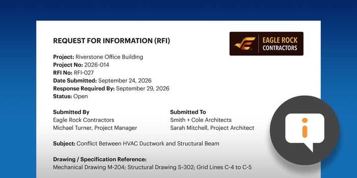 Best Practices for Managing Construction RFIs + Free RFI Template with RFI Log | Construction Project Management Software